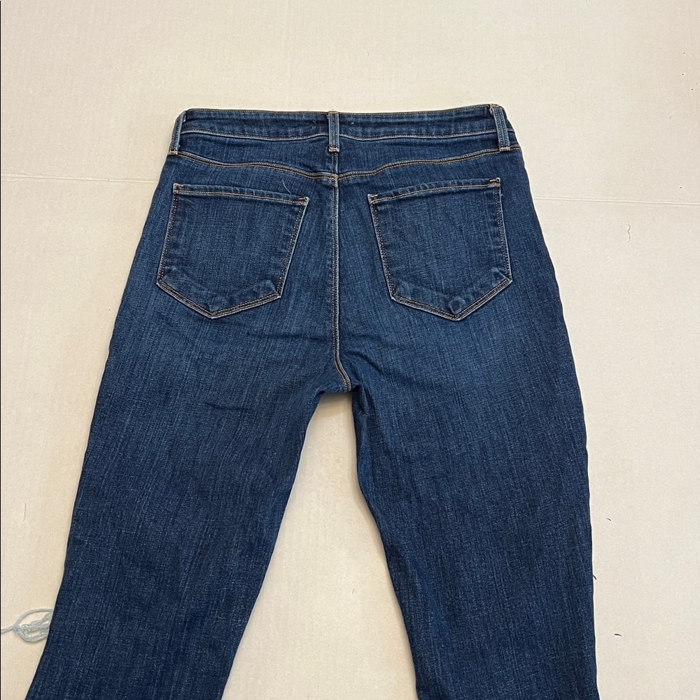 L’AGENCE ABIGAIL FRENCH SLIM RIPPED SKINNY JEANS SIZE 28 - Picture 7 of 16